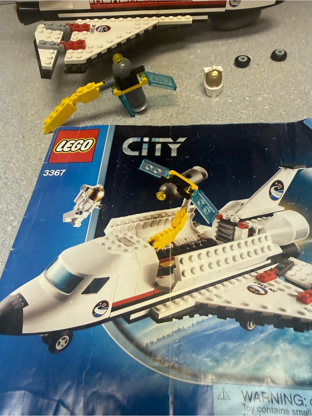 3367 LEGO City Space Shuttle - Picture 3 of 6